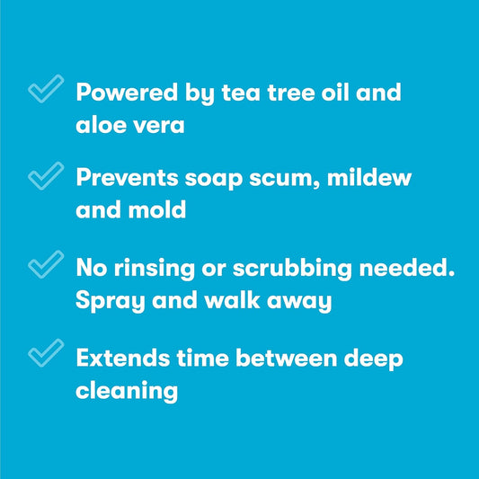 ECOS Shower Cleaner with Tea Tree Oil 22oz (2-Pack)