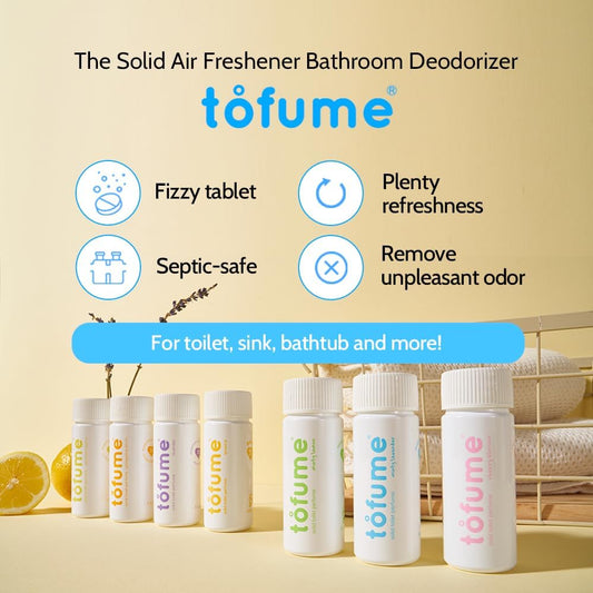Bathroom Air Freshener Tablets Floral Lavender Scent, 90 Count (3-Pack)